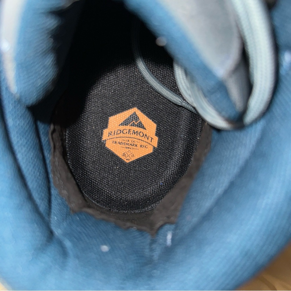 Men's Blue/Grey Sneaker Boots - Picture 3 of 5